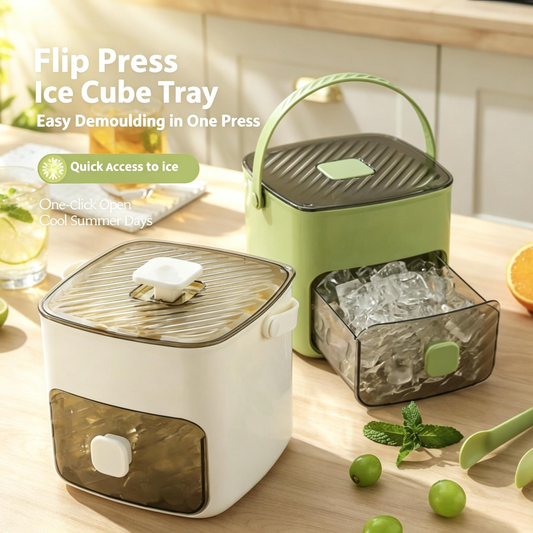 Bandeja de hielo de un solo toque de 48 cubitos